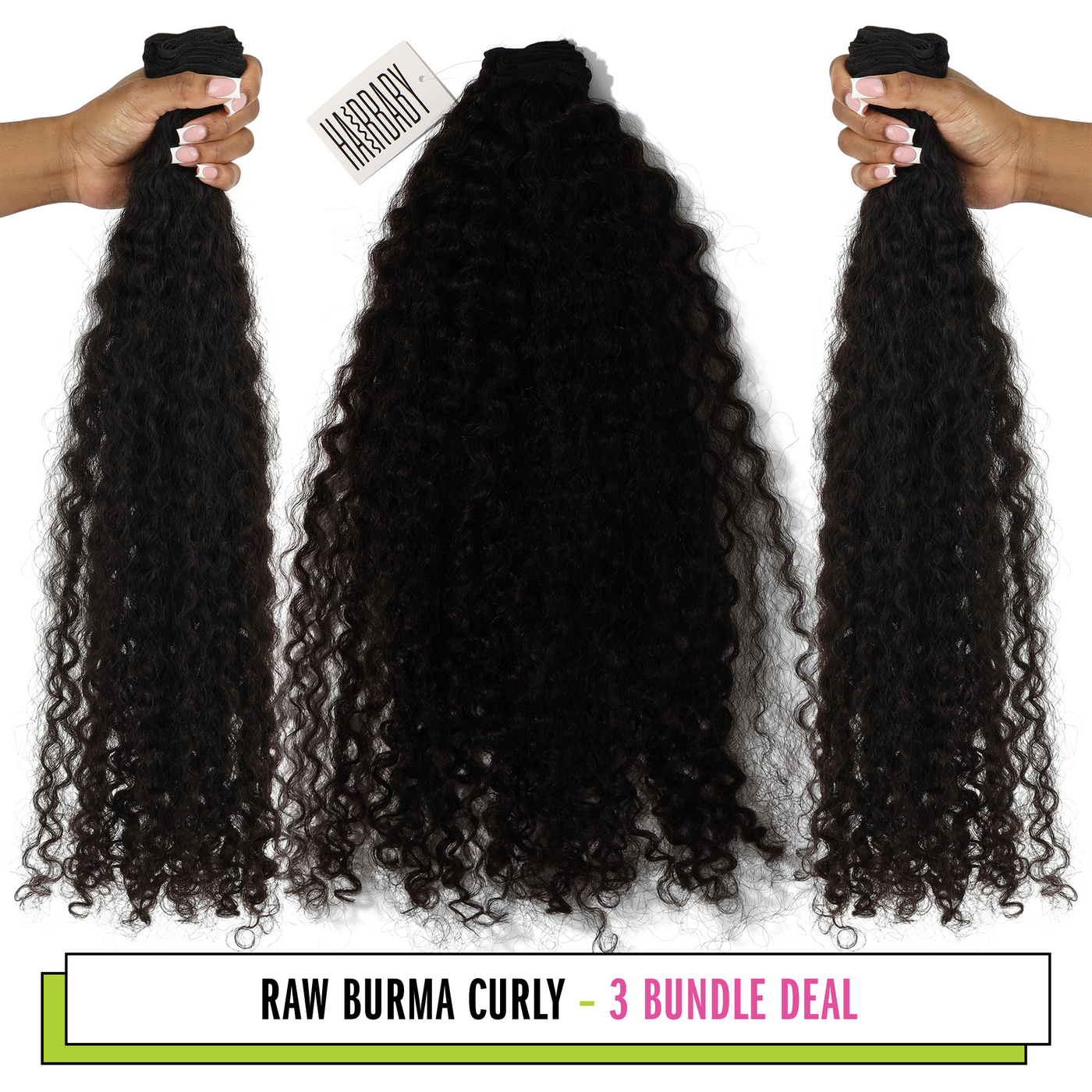 Raw Burma Curly 3 Bundle Deal