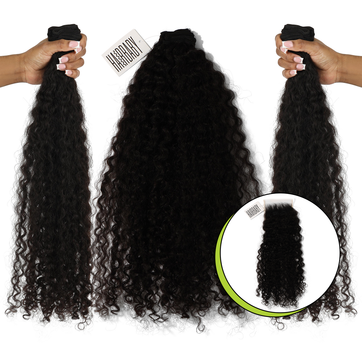 Raw Burma Curly 3 Bundle Deal + Lace