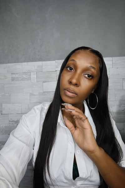 Glueless Straight Prebleached Preplucked 7x5 9x6 HD Lace Wear & Go Wig